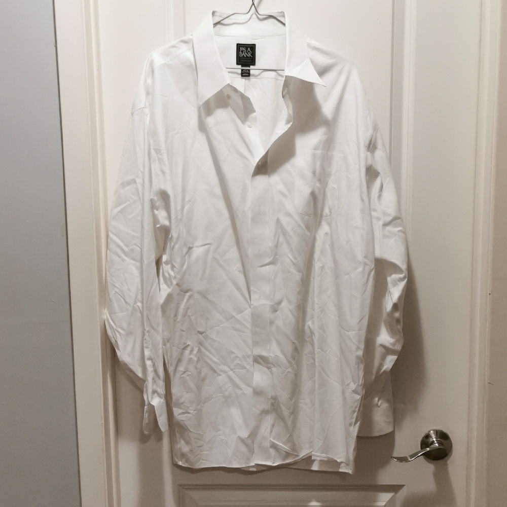 Jos.‎ A. Bank  The Traveler Classic White Dress Shirt